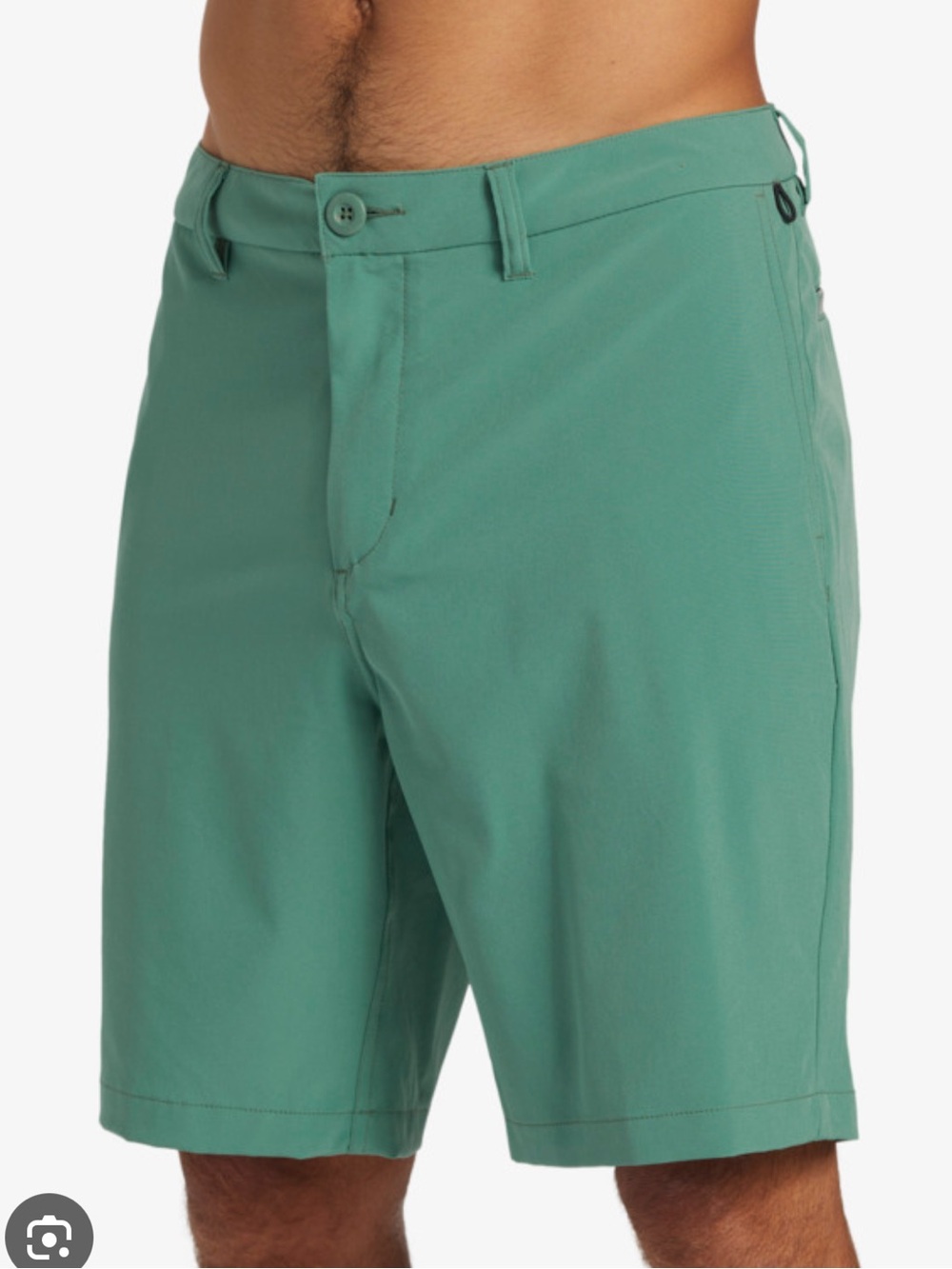 Quiksilver Men's Union Amphibian 20” Hybrid Shorts Size 30 in Green
